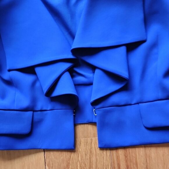 BCBGMaxAzria Cobalt Blue Women's Blazer - Women's Size Medium - Picture 3 of 4